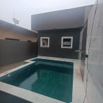 CAS261375 Casa Nova com Piscina e Hidro em Itanhaém – 02 Dormitórios a 100m da Pista
