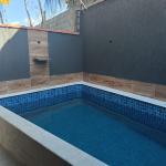 CAS261382 Casa Nova no Jardim Palmeiras Itanhaém – 02 Dormitórios com Piscina