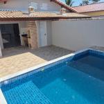 CAS261392 261392 Casa Pronta no Grandesp Itanhaém Lado Praia – 02 Dormitórios e Piscina