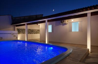CAS261403 Casa com Piscina e Edícula no Cibratel II Itanhaém – 04 Dormitórios a 700m do Mar